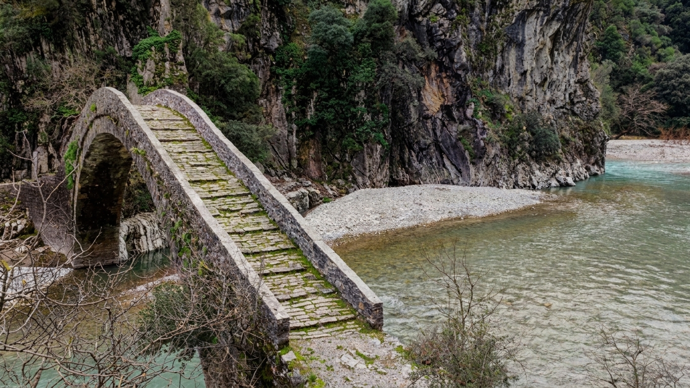 Group of friends in Thermo near Lake Trichonida